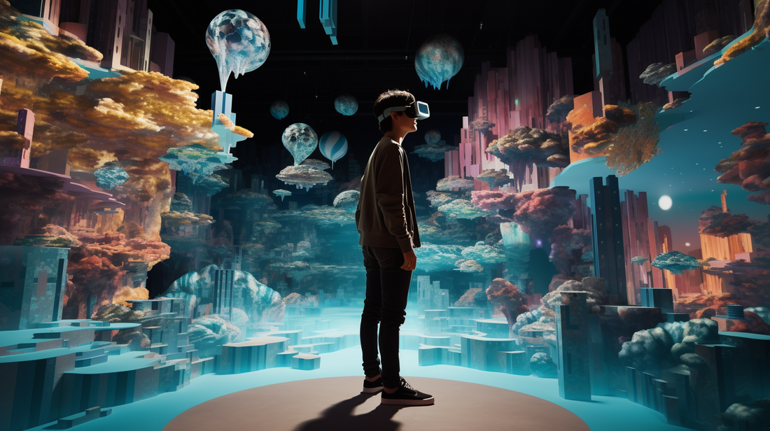 Immersive Art Experiences with Augmented Reality (AR) Digital Displays
