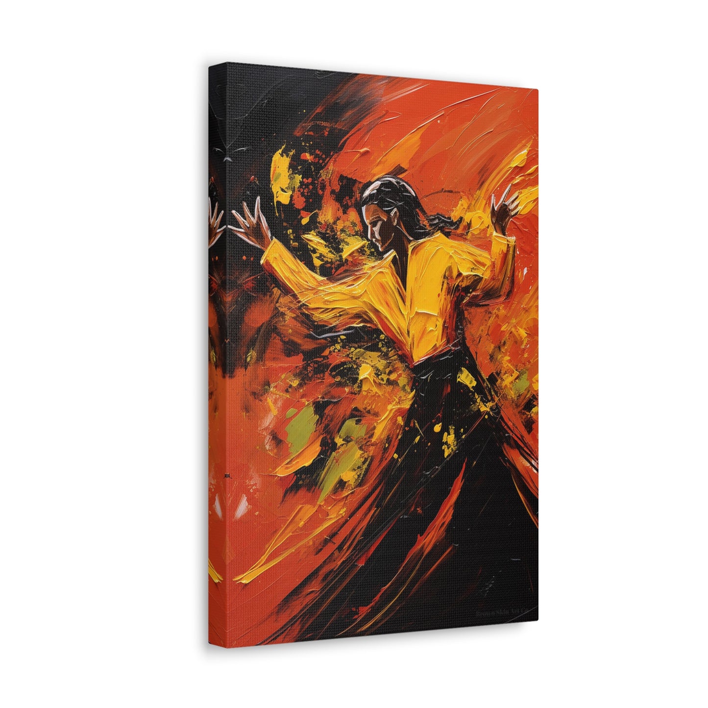 Alejandro - Dynamic Spanish Flamenco Dance Art Print