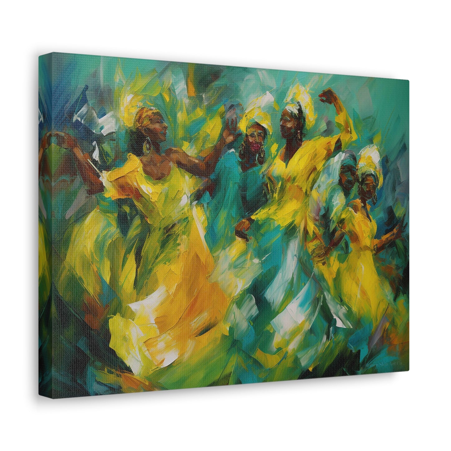 Carnival's Chorus - Trinidad Festival Dance Art Print