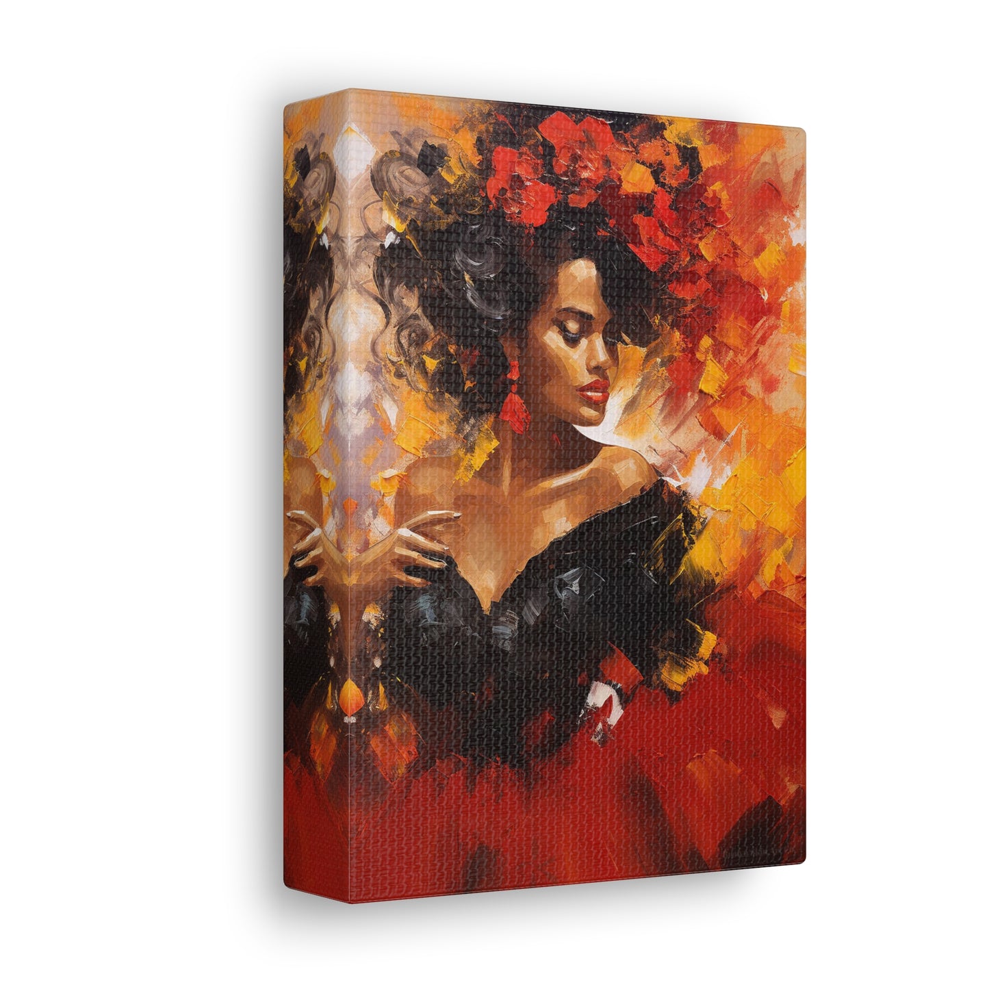 Lucia - Elegant Flamenco Dancer Art Print