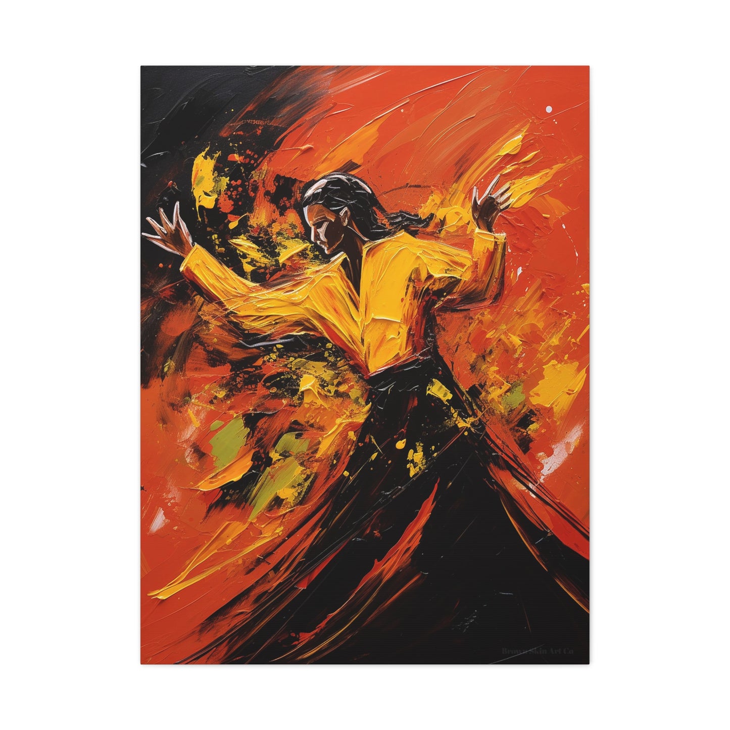 Alejandro - Dynamic Spanish Flamenco Dance Art Print