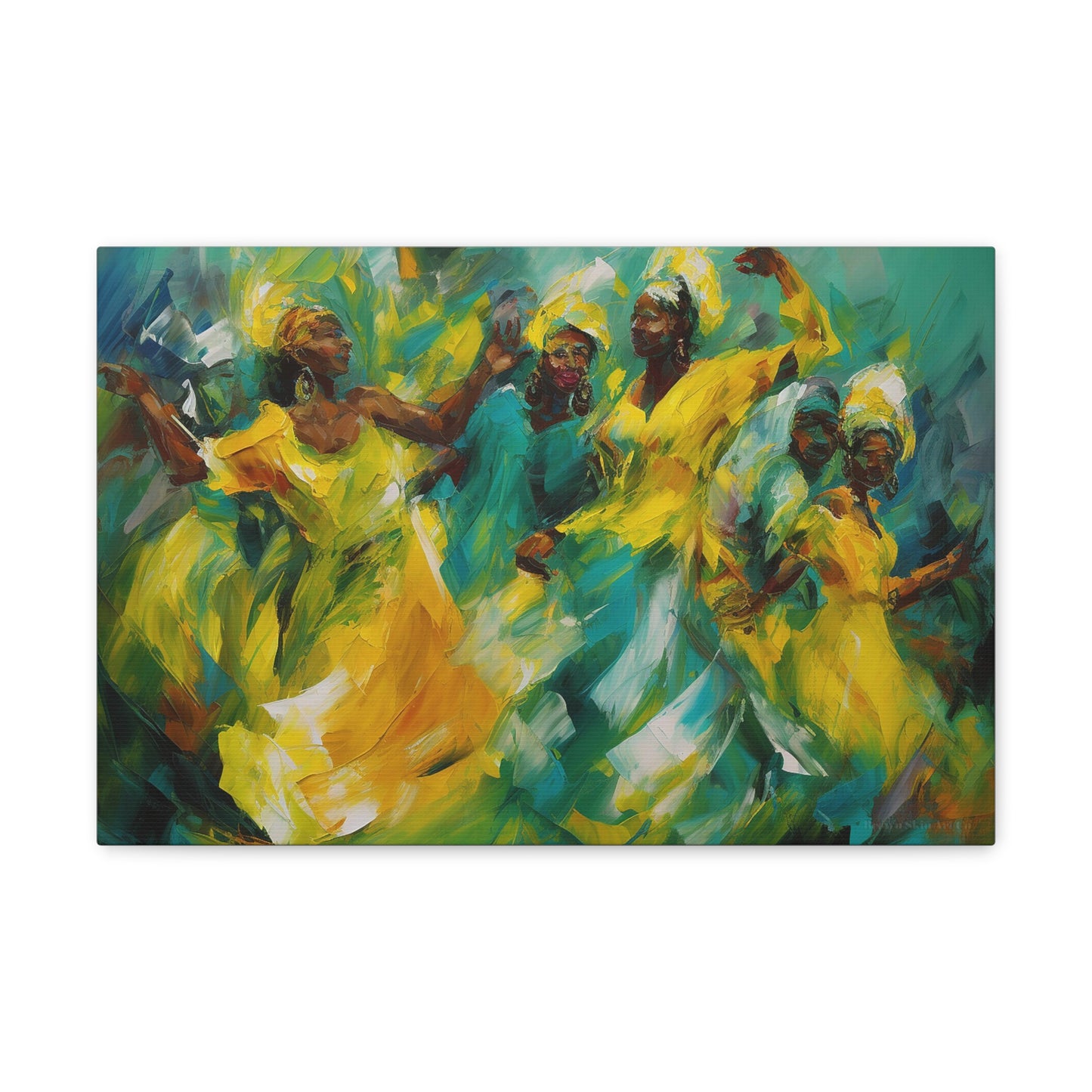 Carnival's Chorus - Trinidad Festival Dance Art Print