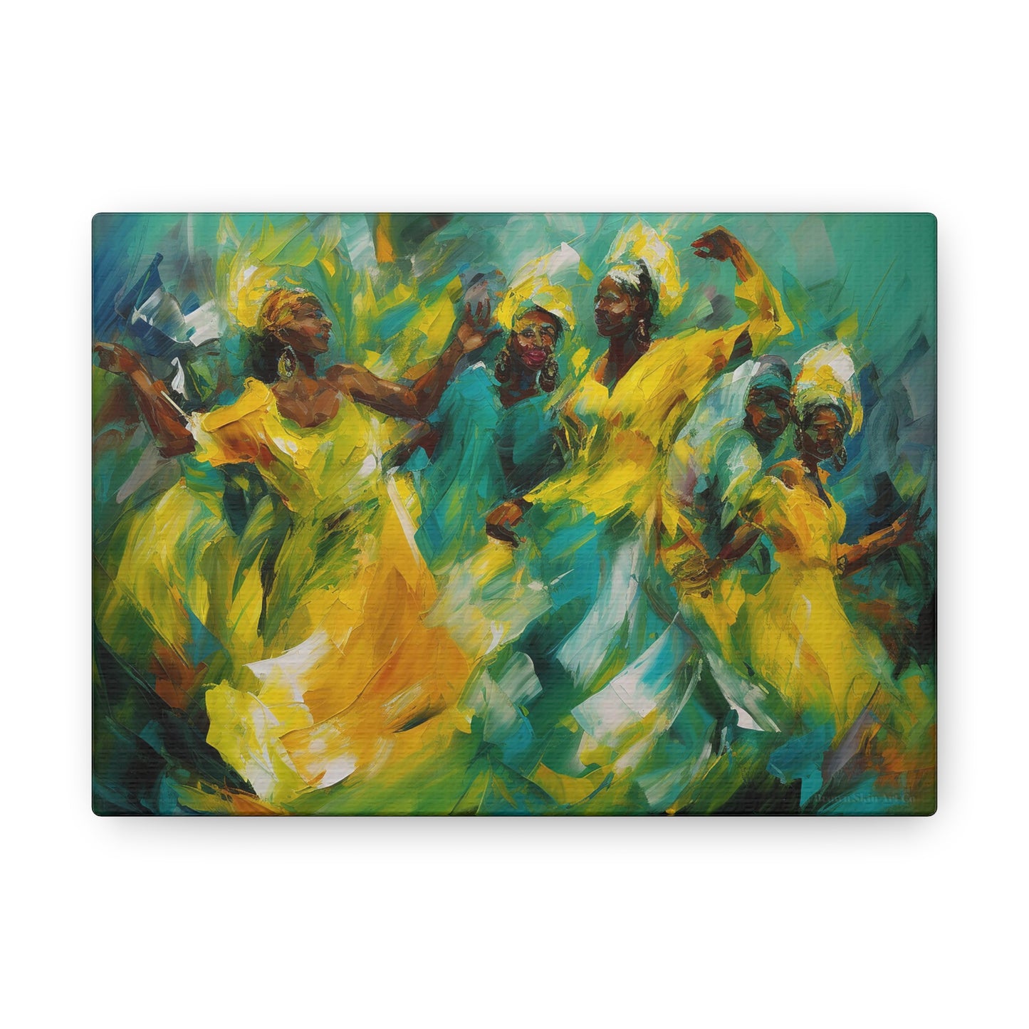 Carnival's Chorus - Trinidad Festival Dance Art Print