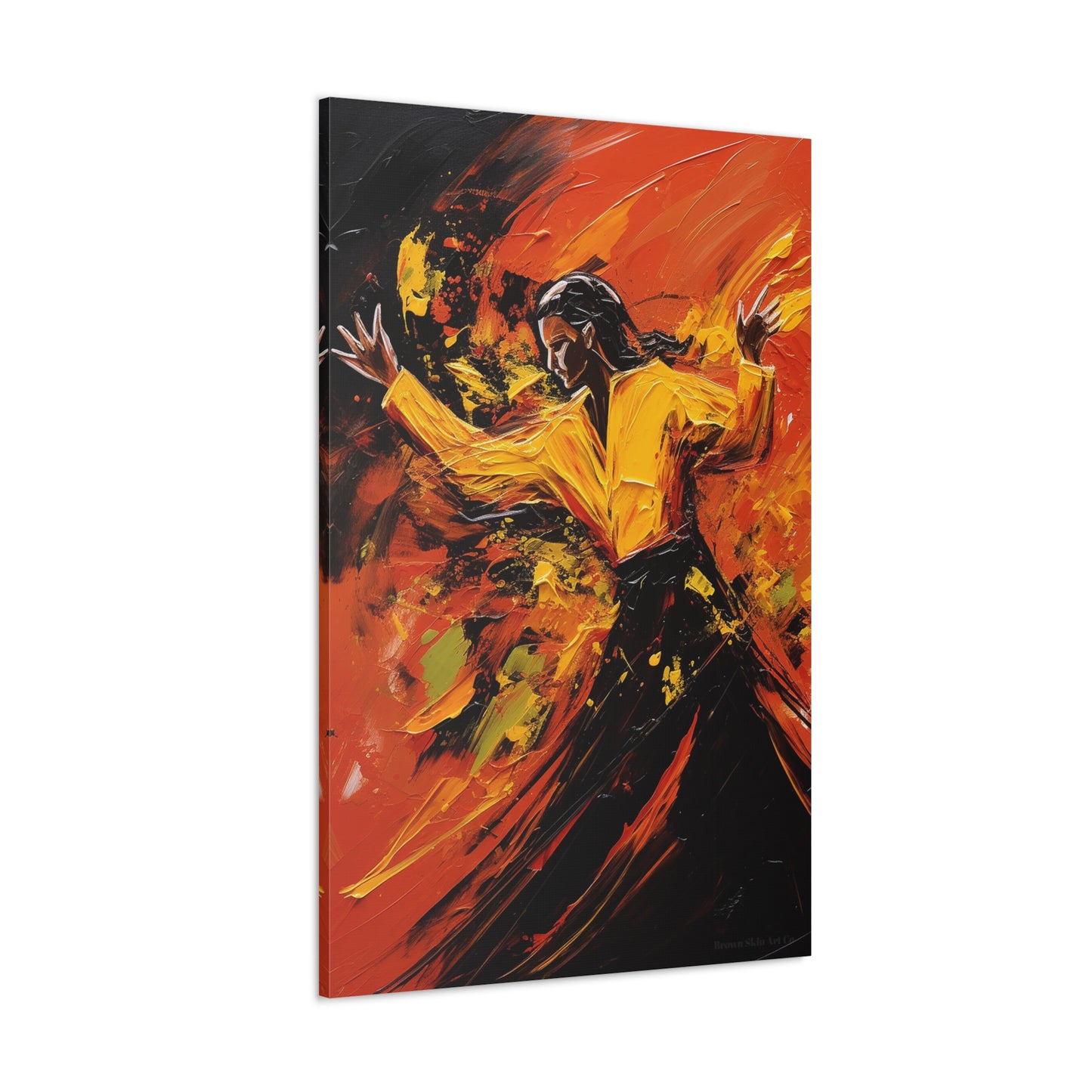 Alejandro - Dynamic Spanish Flamenco Dance Art Print