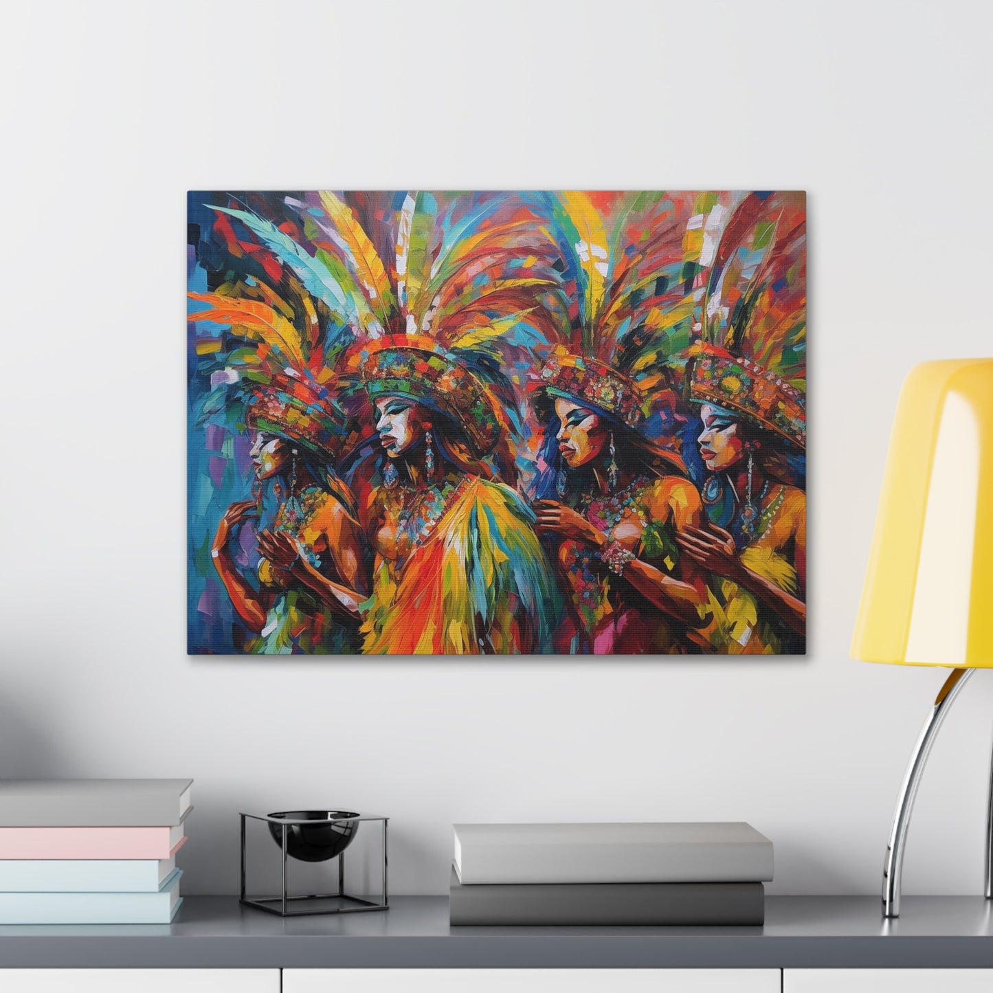 Festival Harmony - Trinidad Carnival Dance Art Print