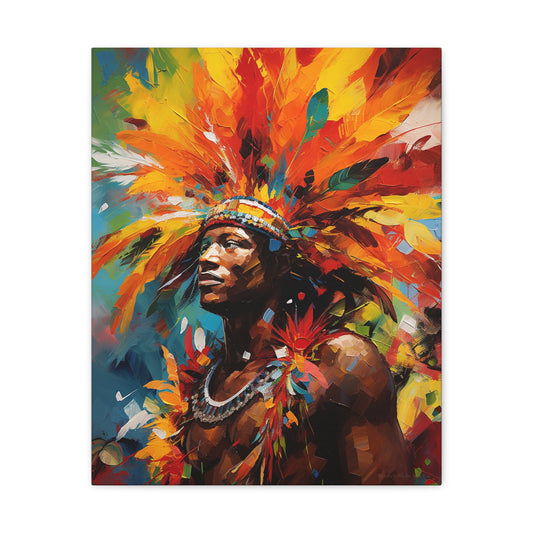 Soca Warrior - Carnival King Canvas Art