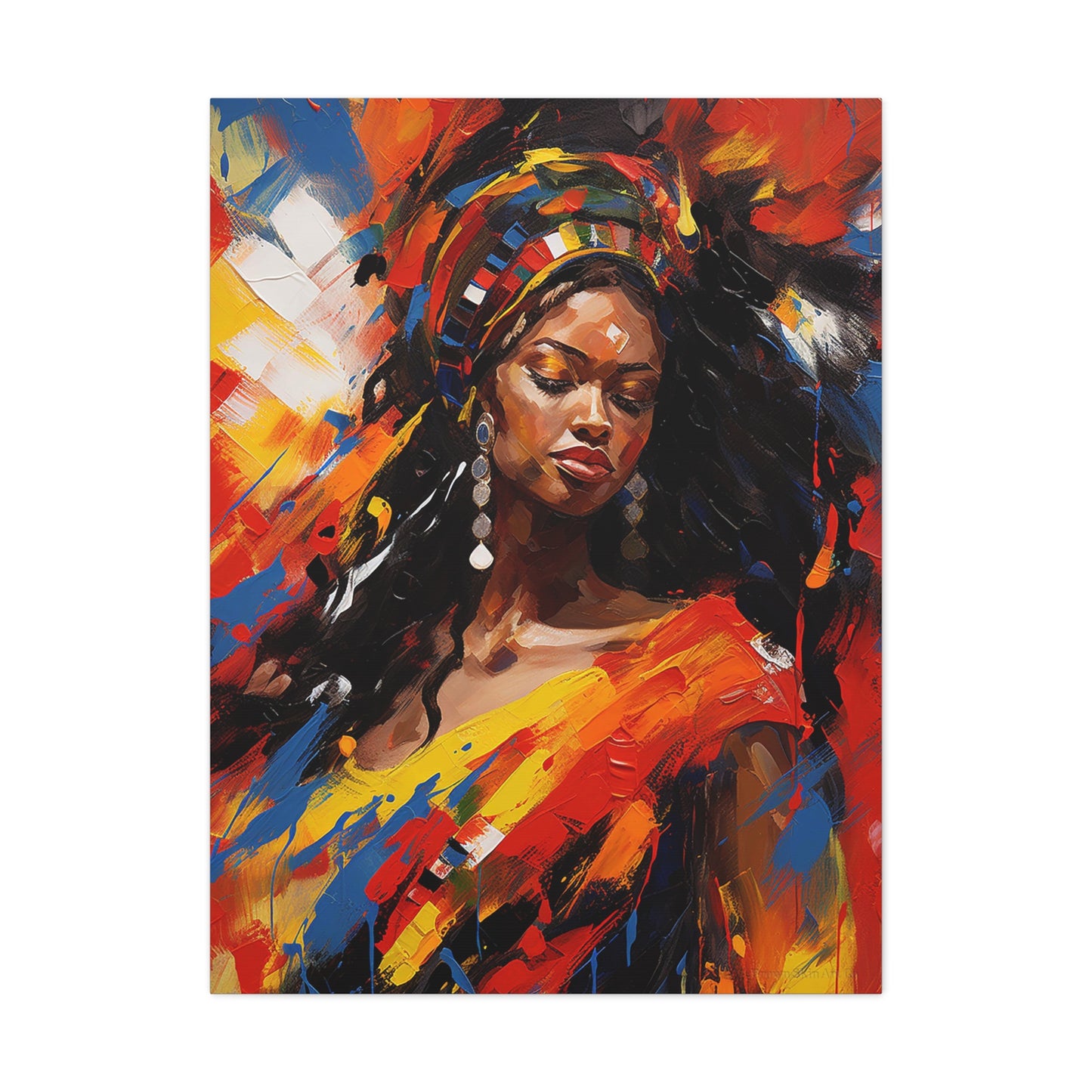 Joyous Dance - Colorful Trinidad Carnival Art Print