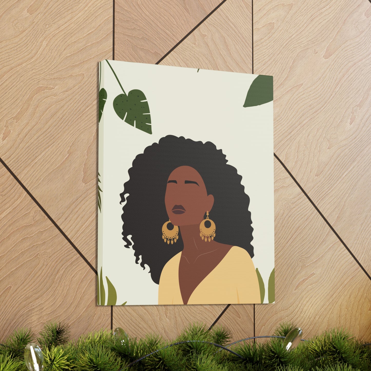 Afrocentric Beauty - Regal Melanated Imagery Canvas Art