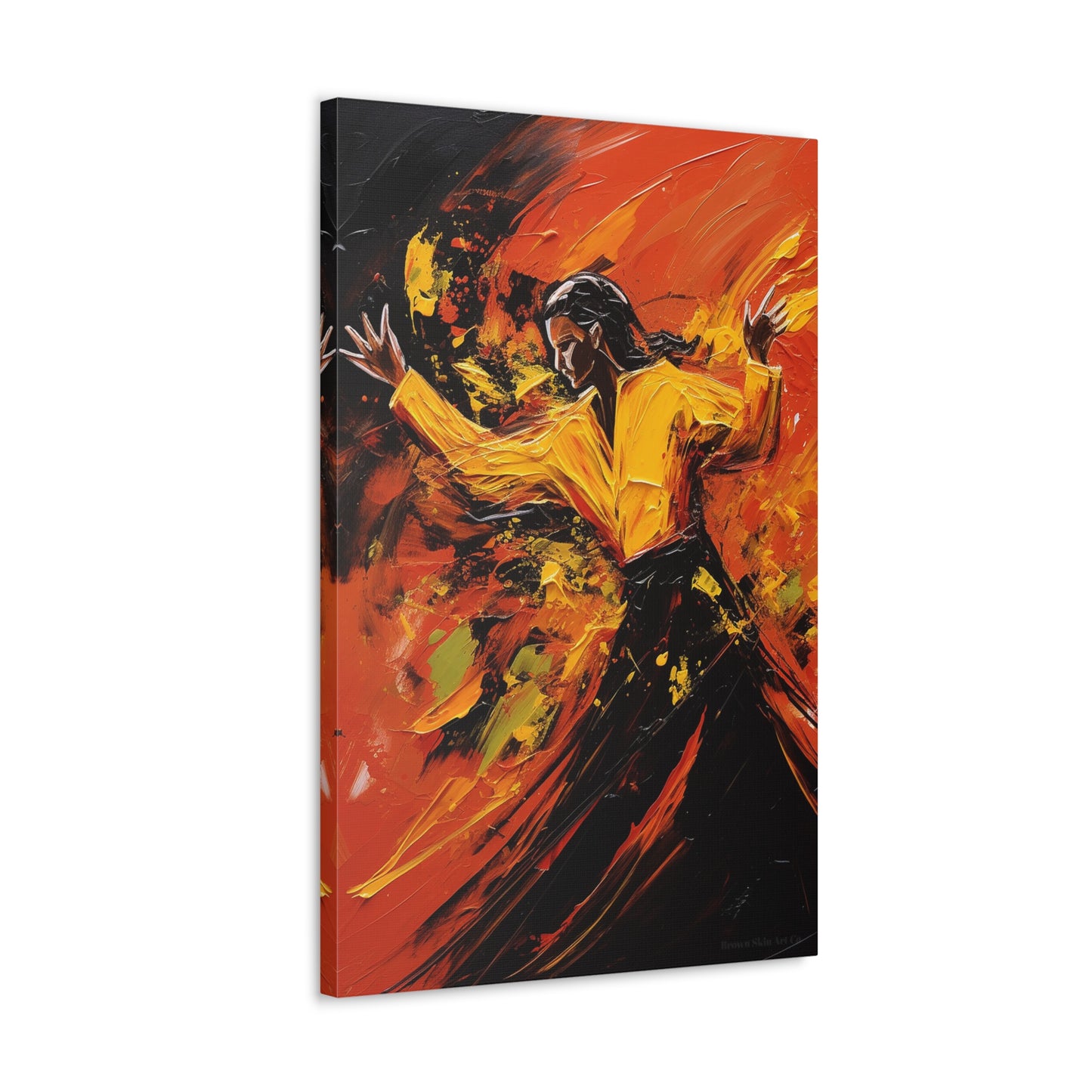 Alejandro - Dynamic Spanish Flamenco Dance Art Print