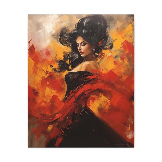 Rosalia - Enchanting Flamenco Dancer Art Print