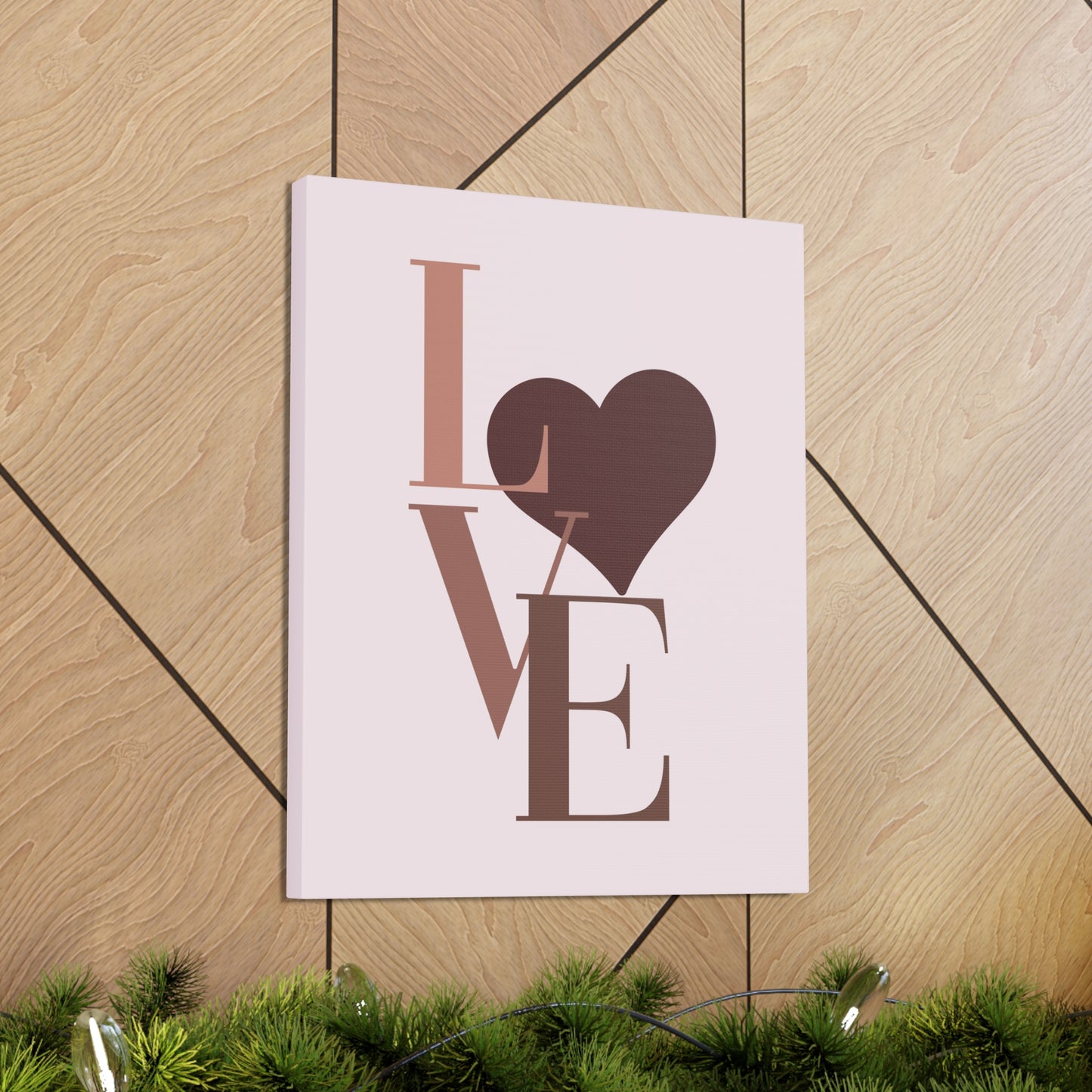 Black L.O.V.E. - Bold Black Love Wall Art for Vibrant Spaces