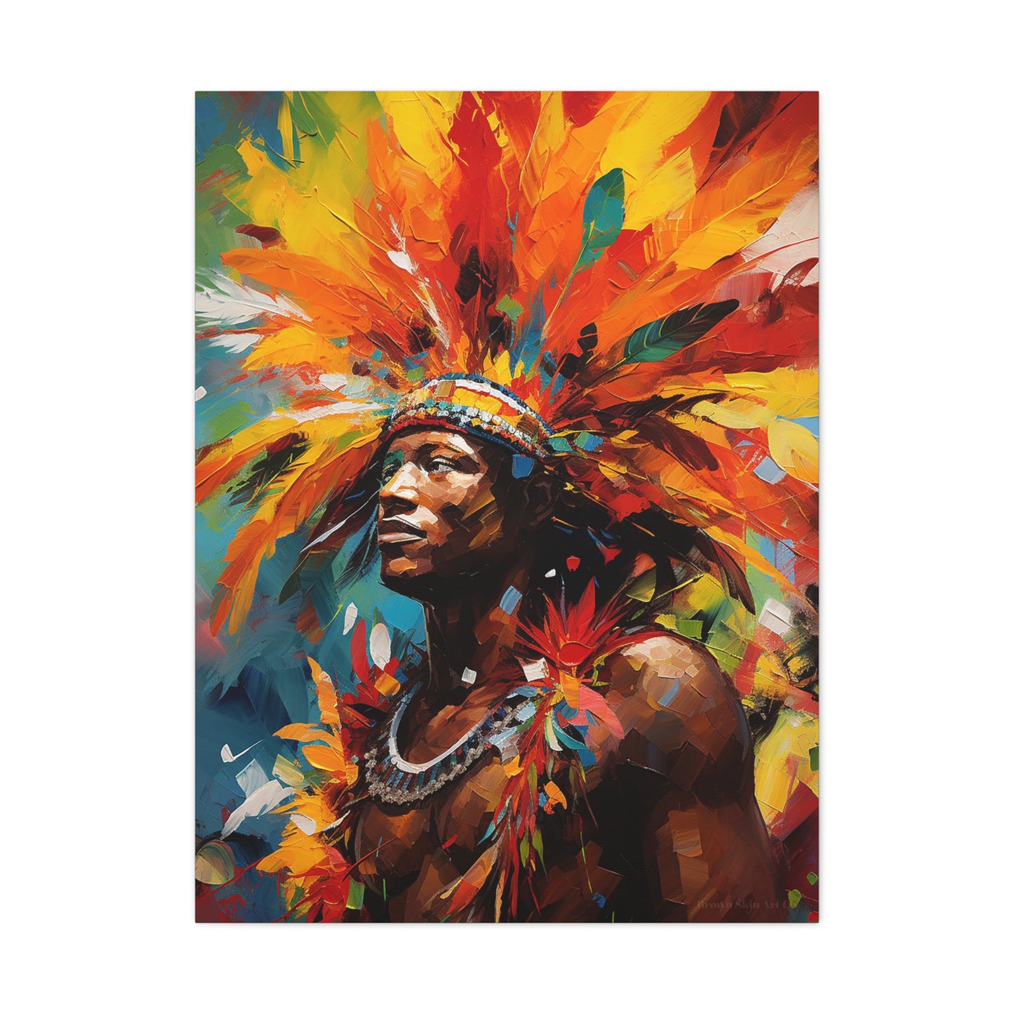 Soca Warrior - Trinidad Carnival Dance Art Print