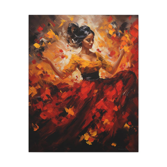 Sofia - Captivating Flamenco Dance Art Print