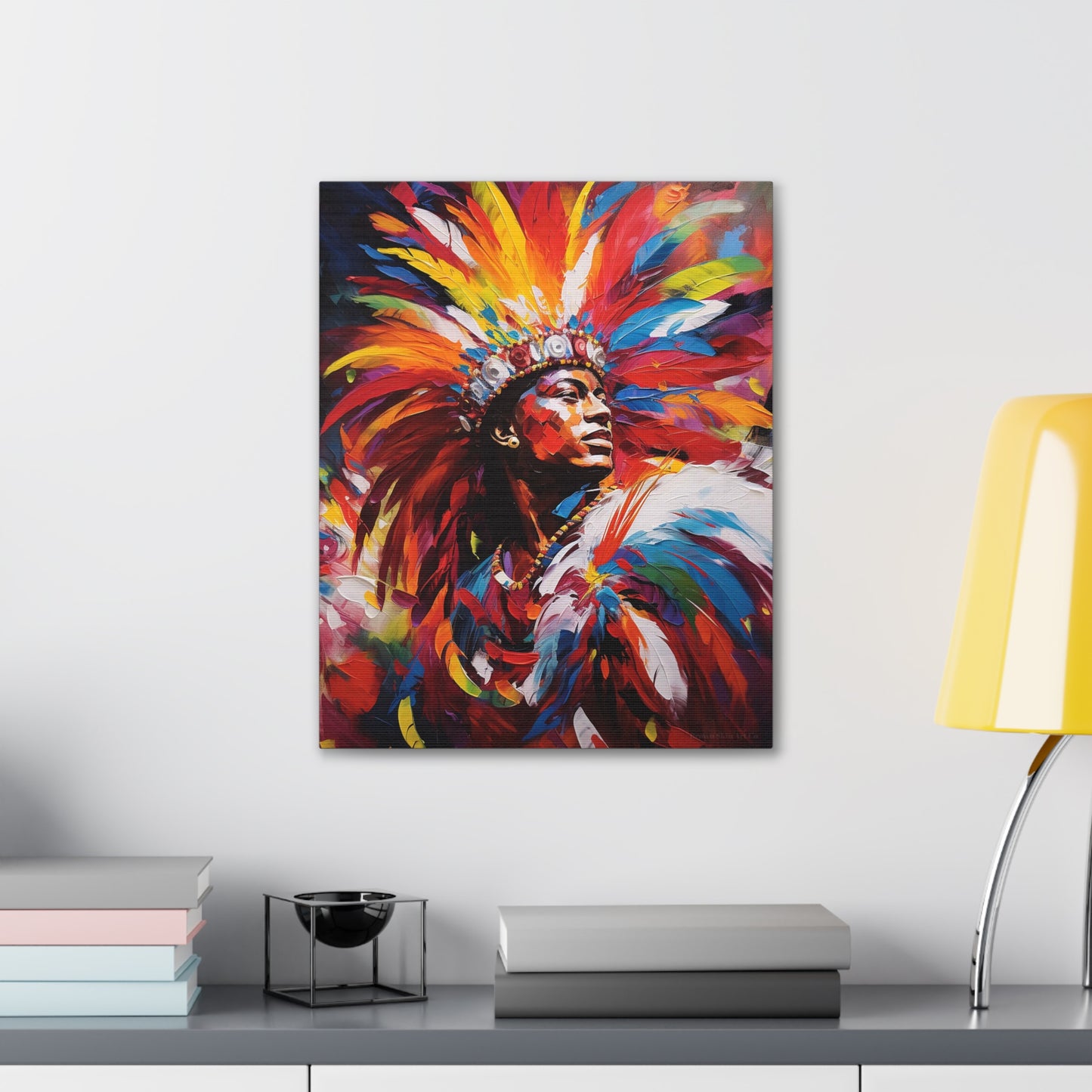 Masquerade Majesty - Carnival King and Queen Canvas Art