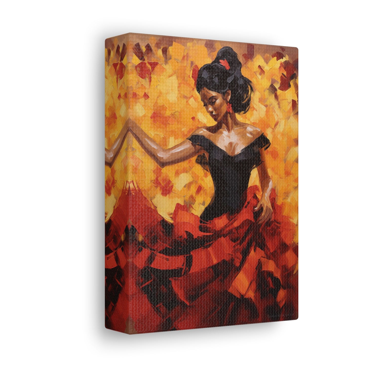 Elena - Mesmerizing Flamenco Dancer Art Print