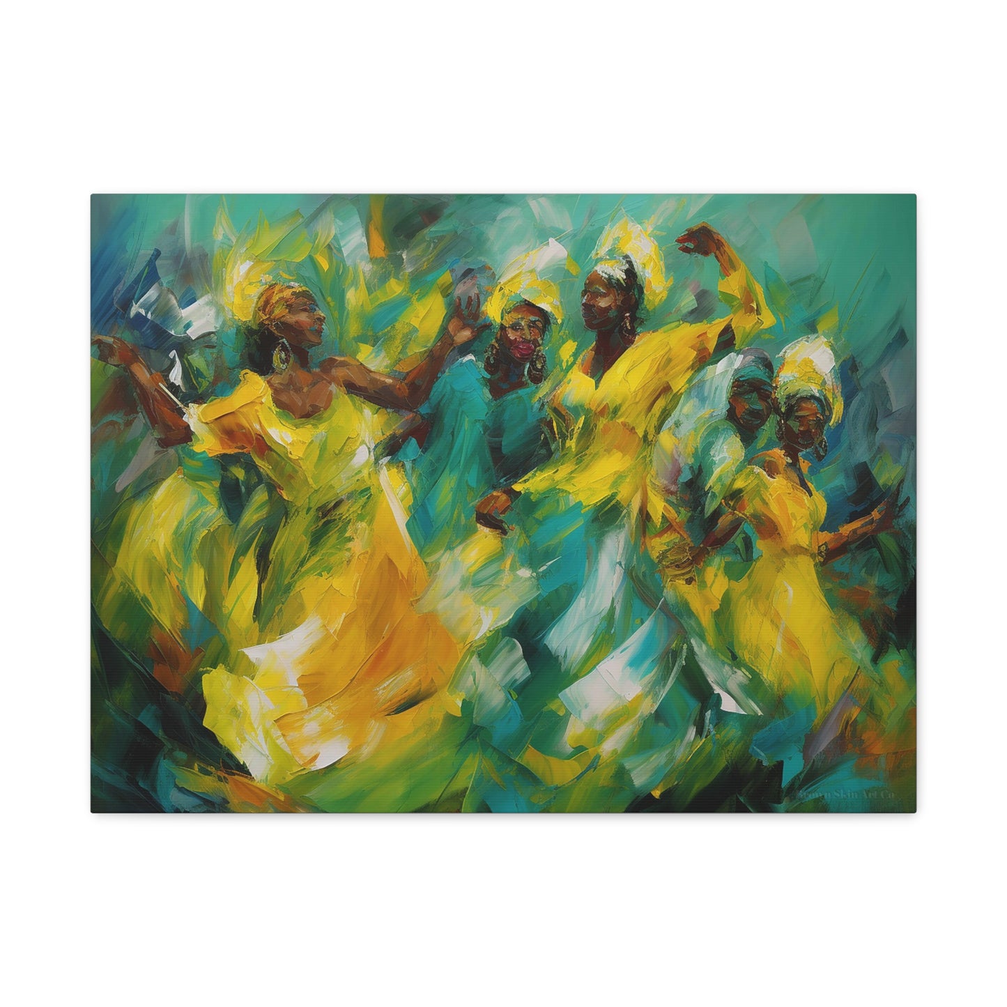 Carnival's Chorus - Trinidad Festival Dance Art Print