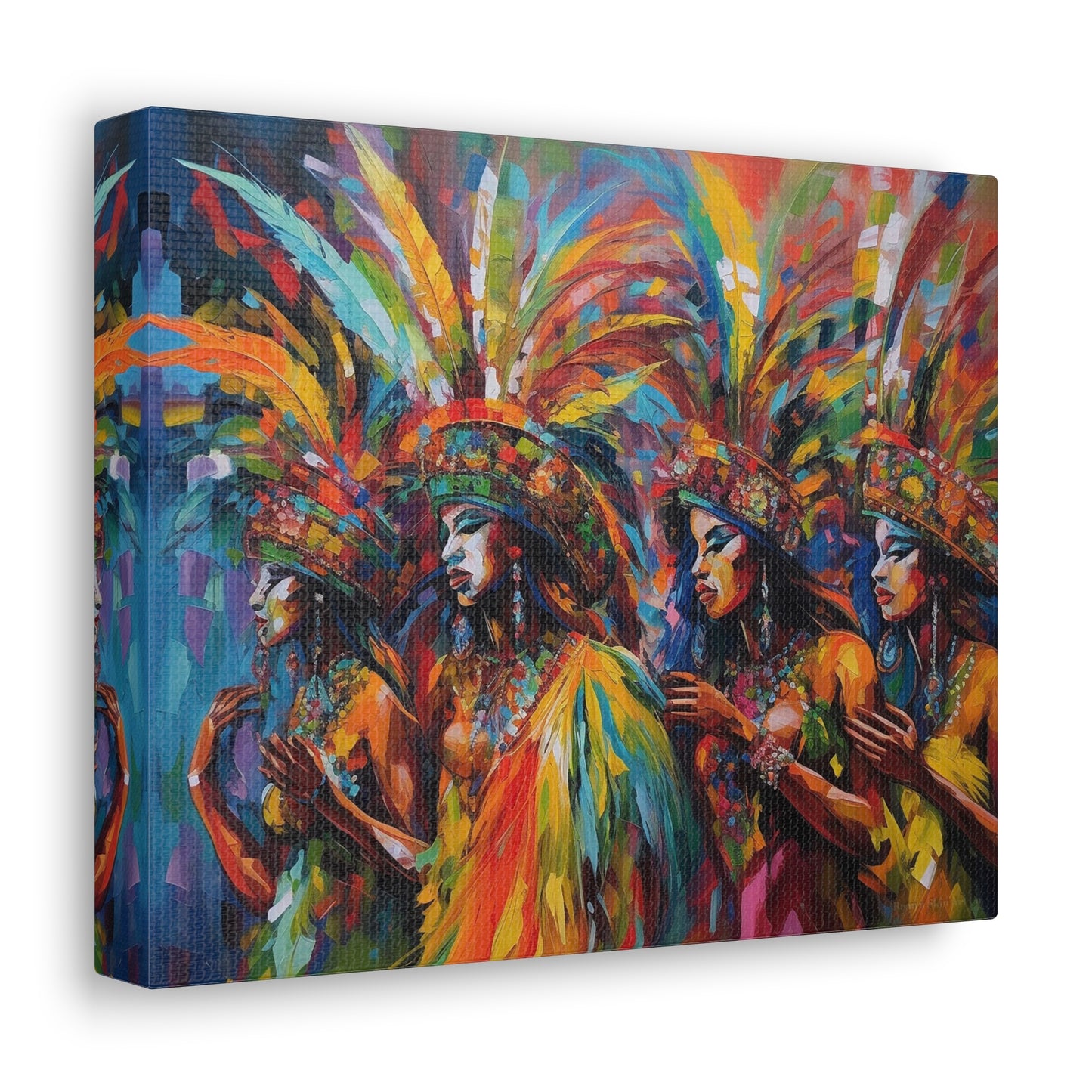 Festival Harmony - Trinidad Carnival Dance Art Print