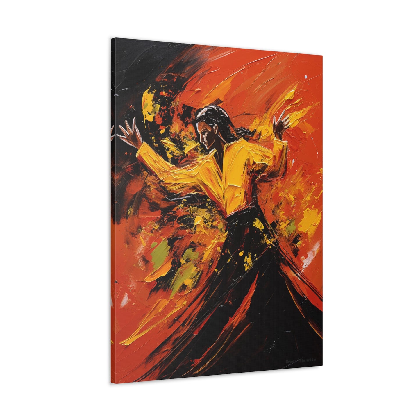 Alejandro - Dynamic Spanish Flamenco Dance Art Print