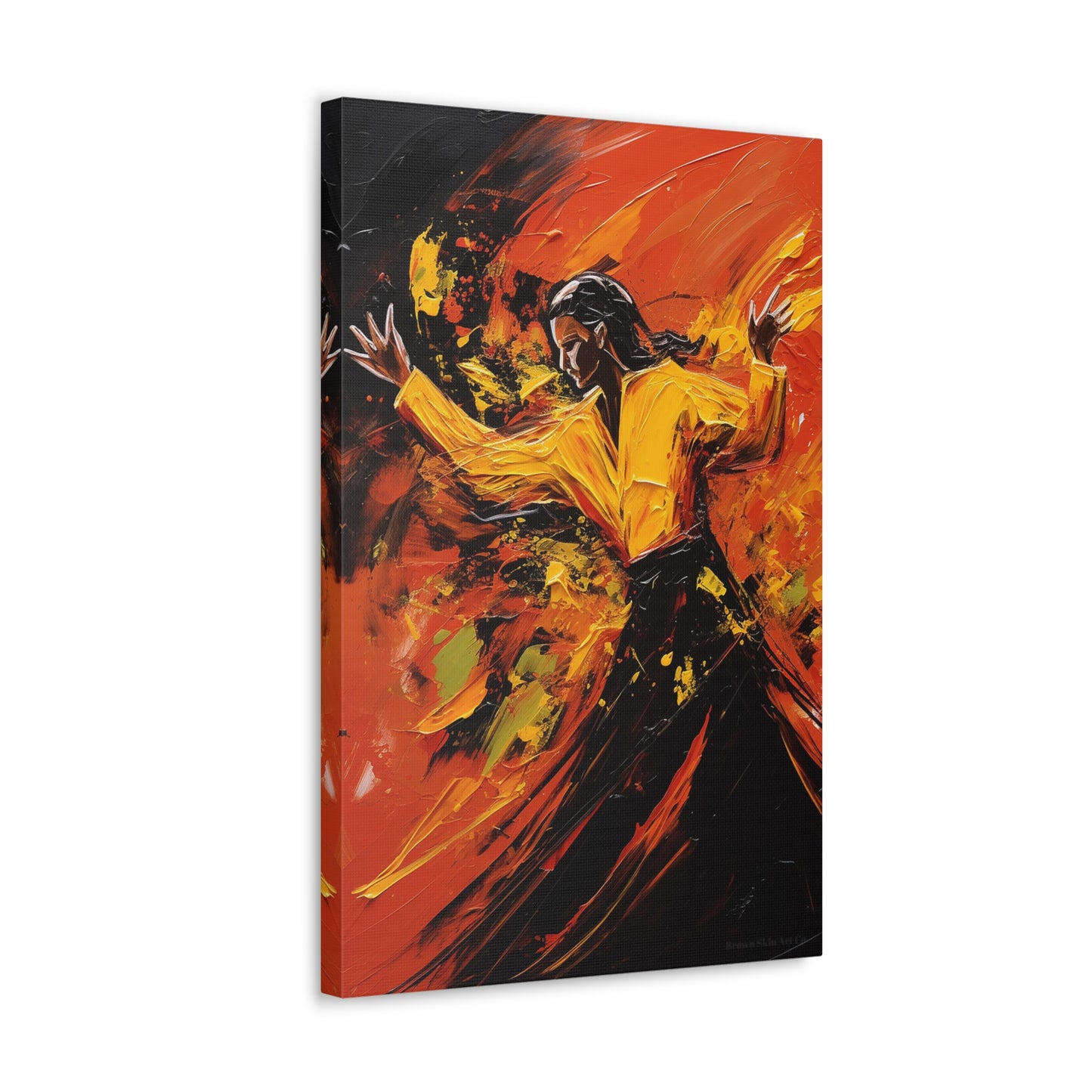 Alejandro - Dynamic Spanish Flamenco Dance Art Print