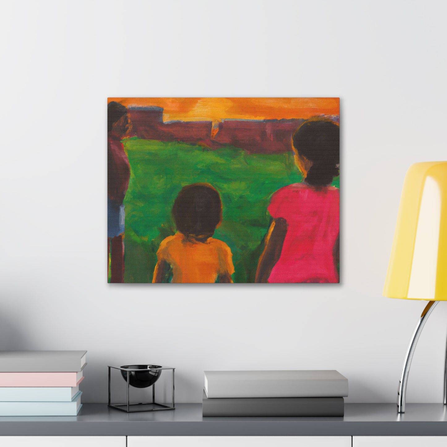 Eeny Meeny Miny Moe - Cultural Heritage Canvas Artwork