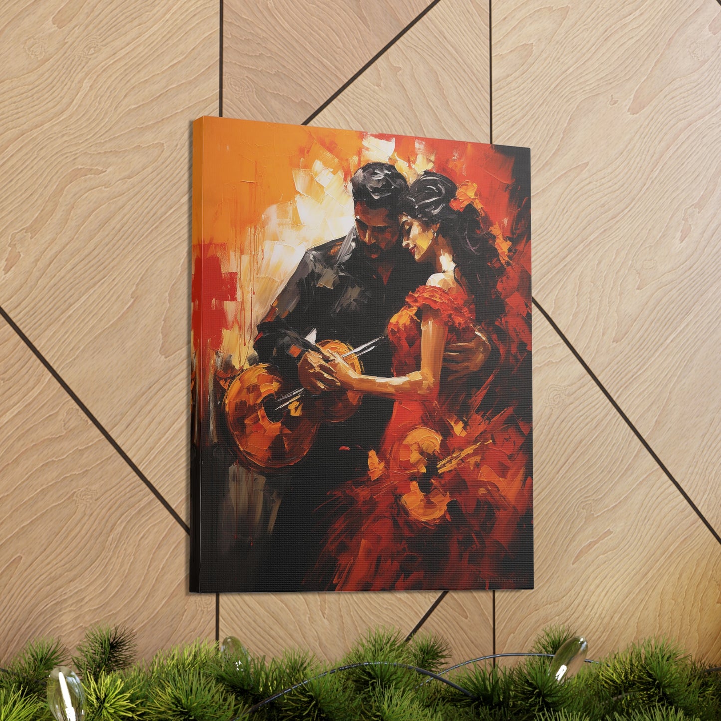 Luis-Alberto & Natalia - Flamenco Fusion Canvas Art