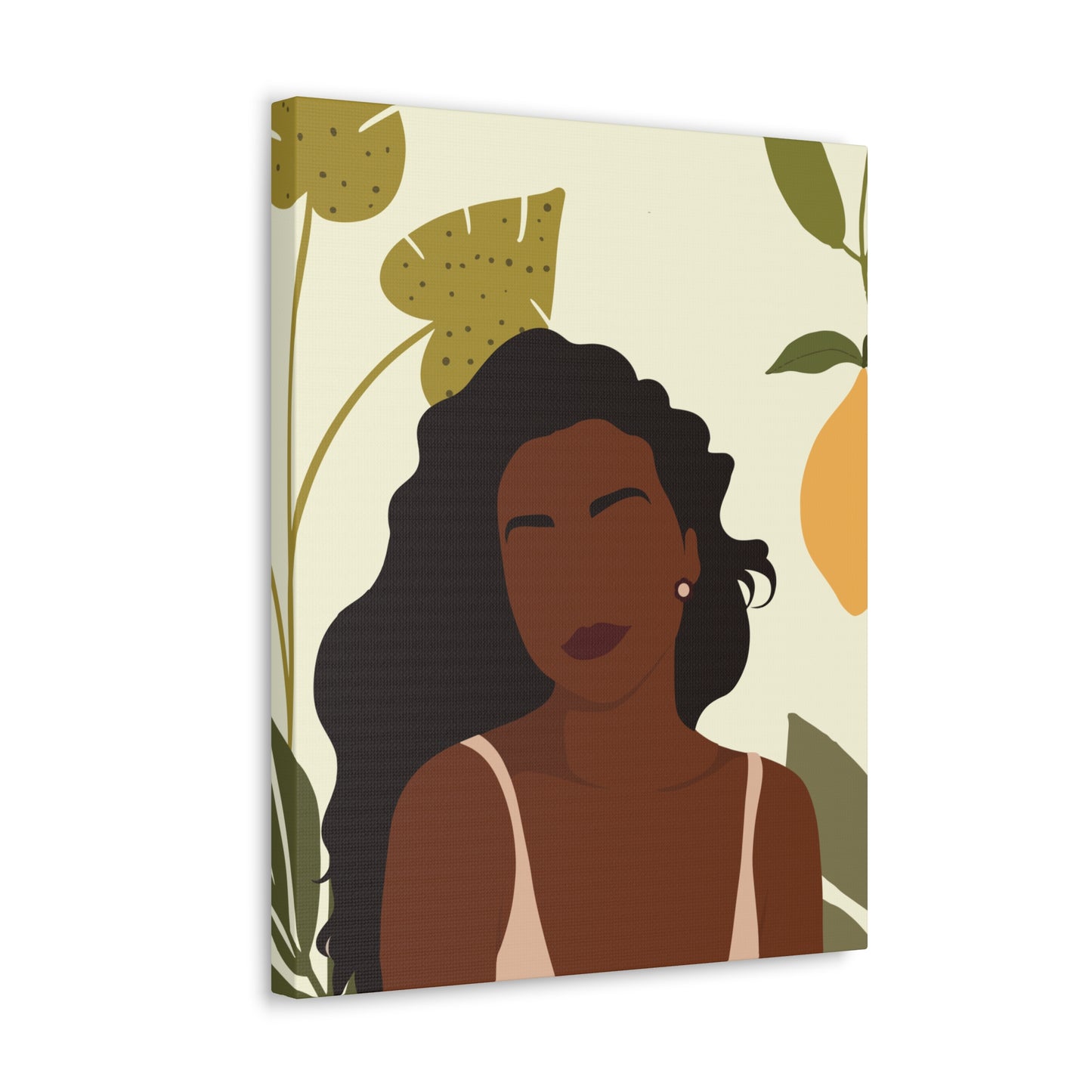 Women of Color Empowerment - Afrocentric Strength and Beauty Canvas Art