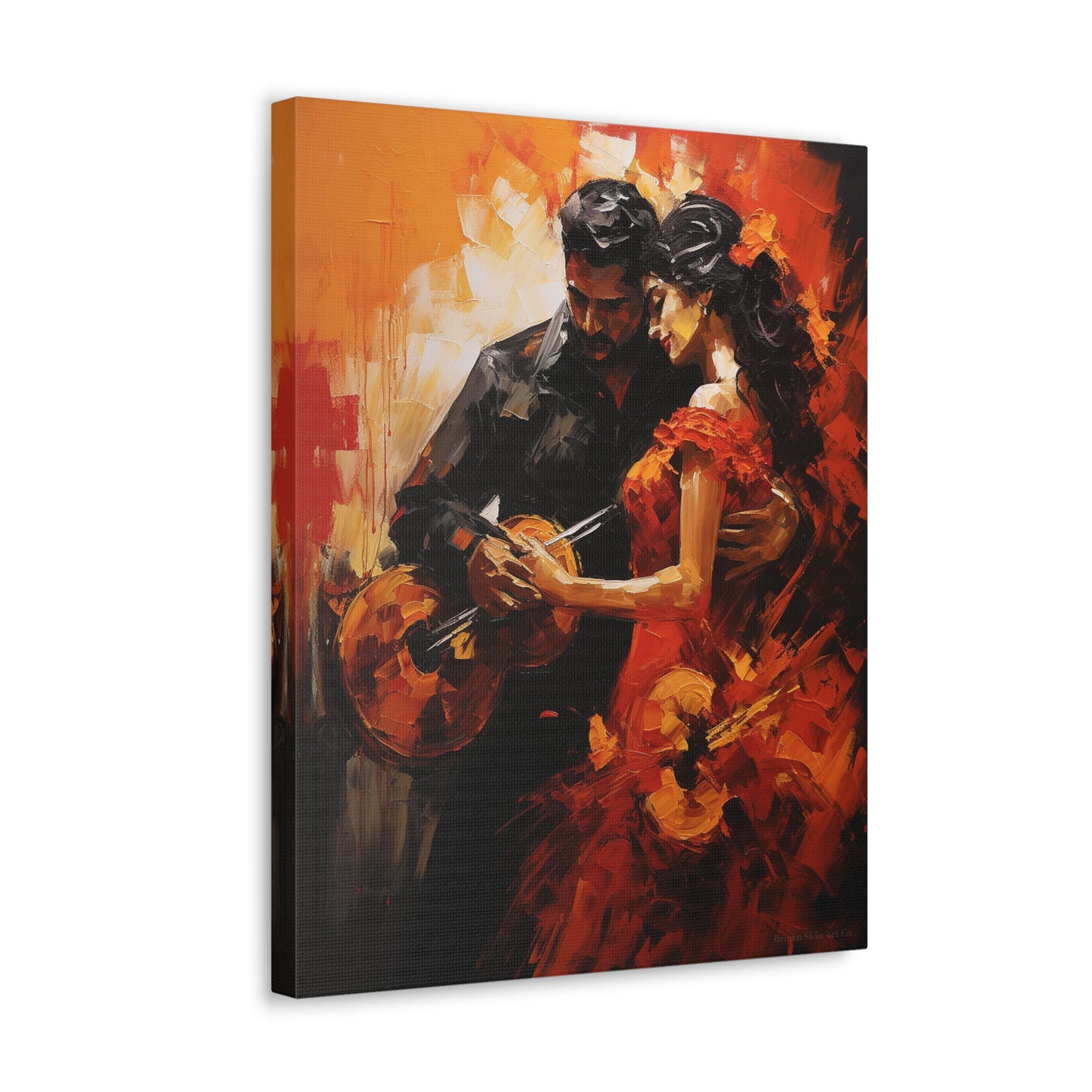 Luis-Alberto & Natalia - Flamenco Fusion Canvas Art