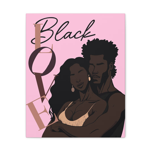 Soulful Connection - Beautiful Black Love Wall Art for Living Spaces